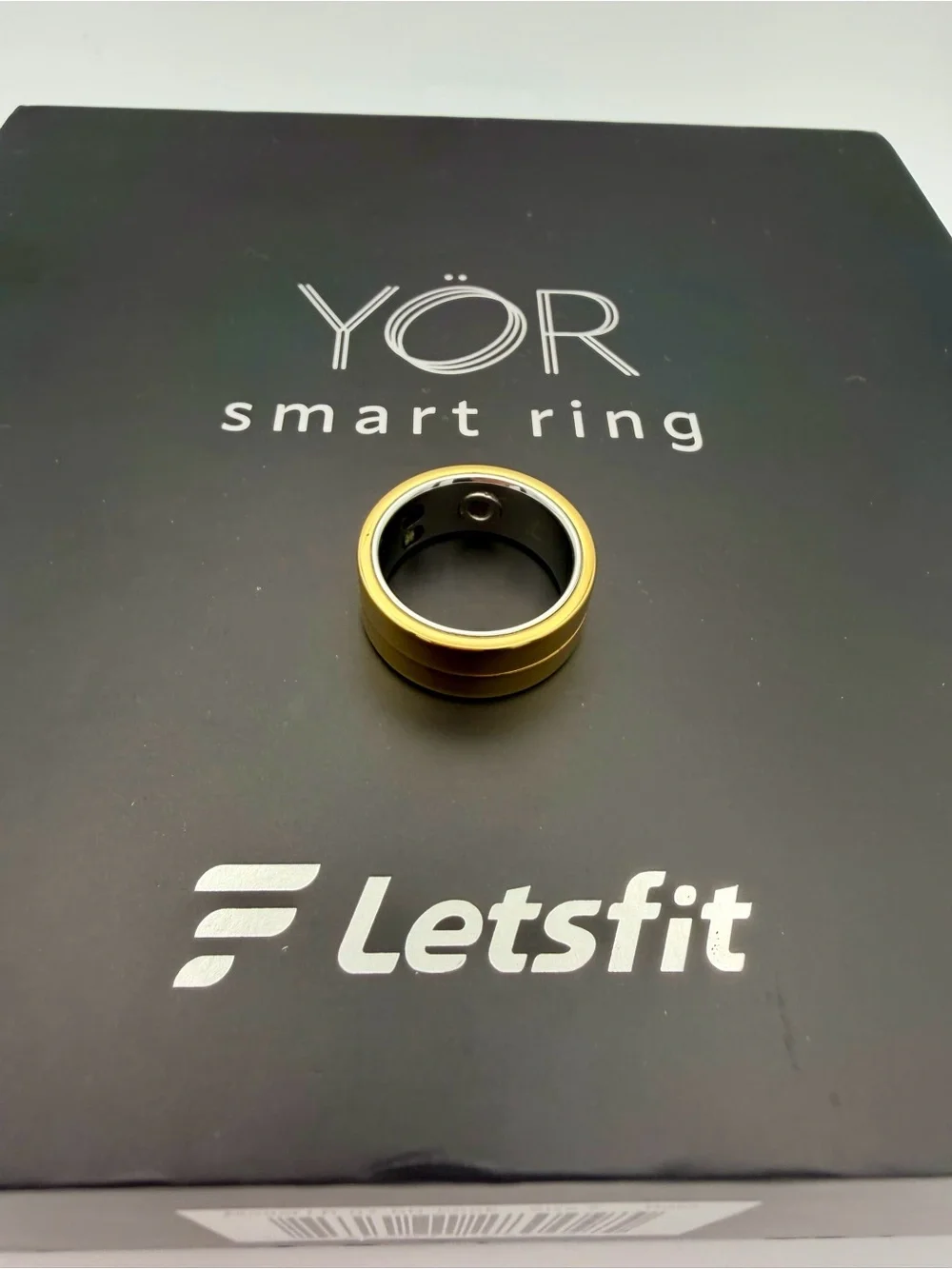 Gold Smart Ring - Activity & Sleep Tracker